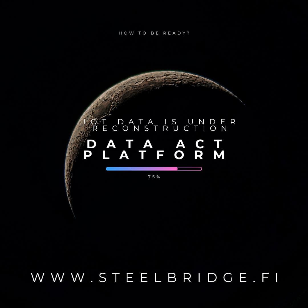 Steelbridge Data Act Platform — IoT data compliance infrastructure under development